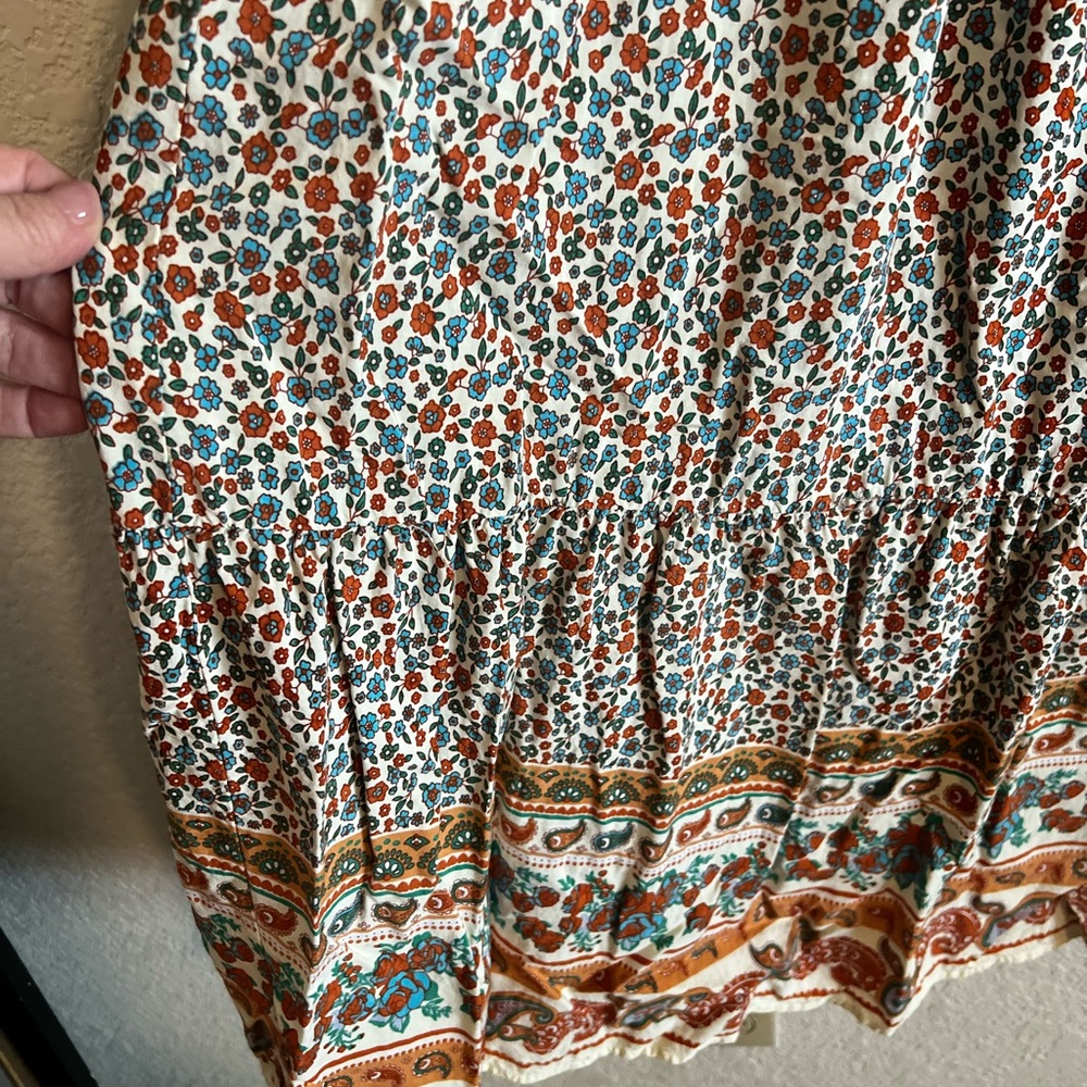 Floral Bohemian Dress - Picture 6 of 6